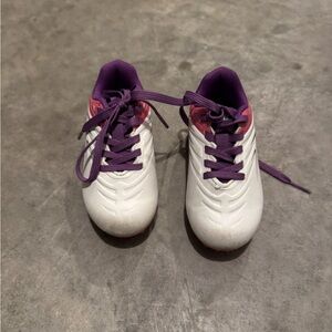 DSG Kids Shoes - White and Purple